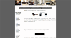 Desktop Screenshot of marken-moebel.com